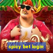 spicy bet login